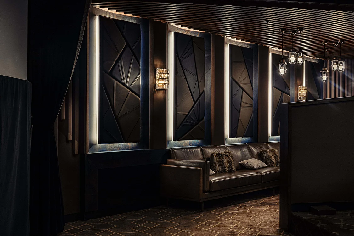 Interior of the K11 Art House cinema complex in Hong Kong