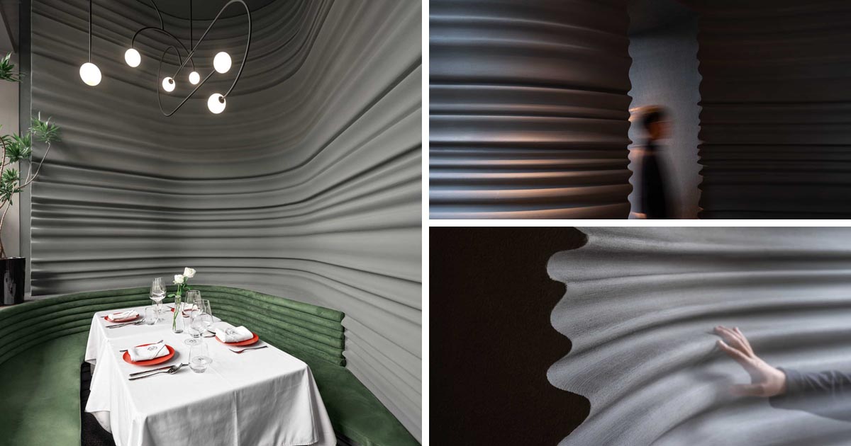 the-sculptural-walls-in-this-restaurant-were-inspired-by-painting-brushstrokes