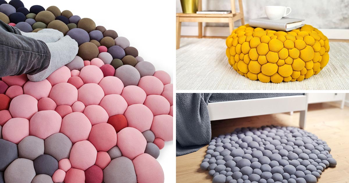 these-fun-and-colorful-stone-inspired-homewares-are-made-from-fabric-balls