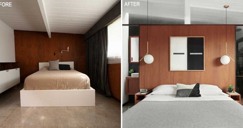 this-mid-century-modern-bedroom-remodel-also-includes-a-new-bathroom-with-an-outdoor-bathtub