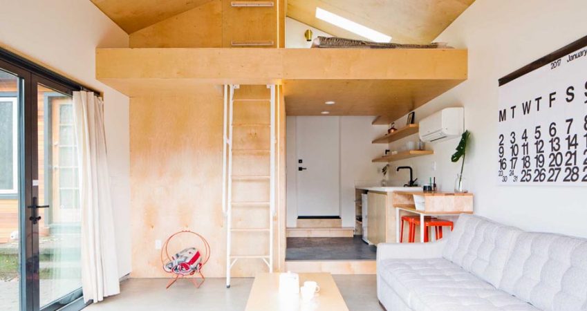 this-garage-was-converted-to-include-a-loft-bedroom,-kitchen,-and-bathroom