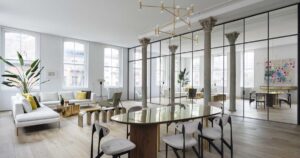 a-large-mirrored-wall-is-a-prominent-feature-of-this-apartment-an-architect-designed-for-themself