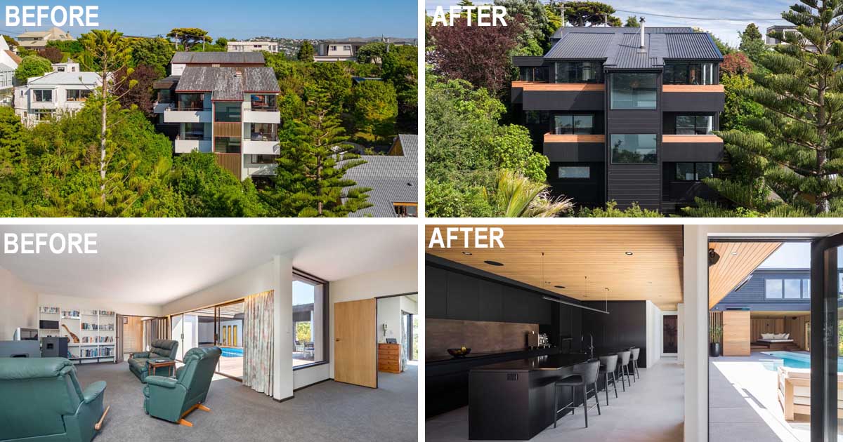 before-&-after-–-this-1970s-hillside-home-was-remodeled-into-a-modern-black-with-wood-accents