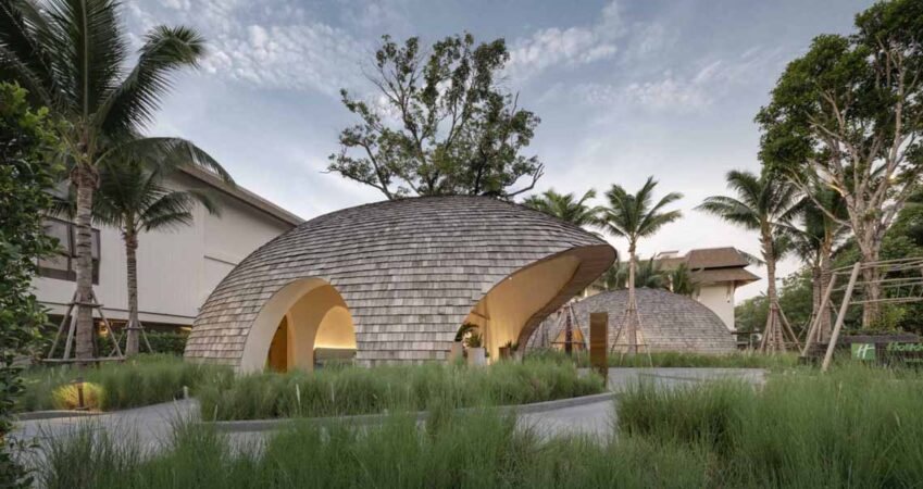 the-design-of-this-shingle-clad-hotel-lobby-was-inspired-by-a-coconut