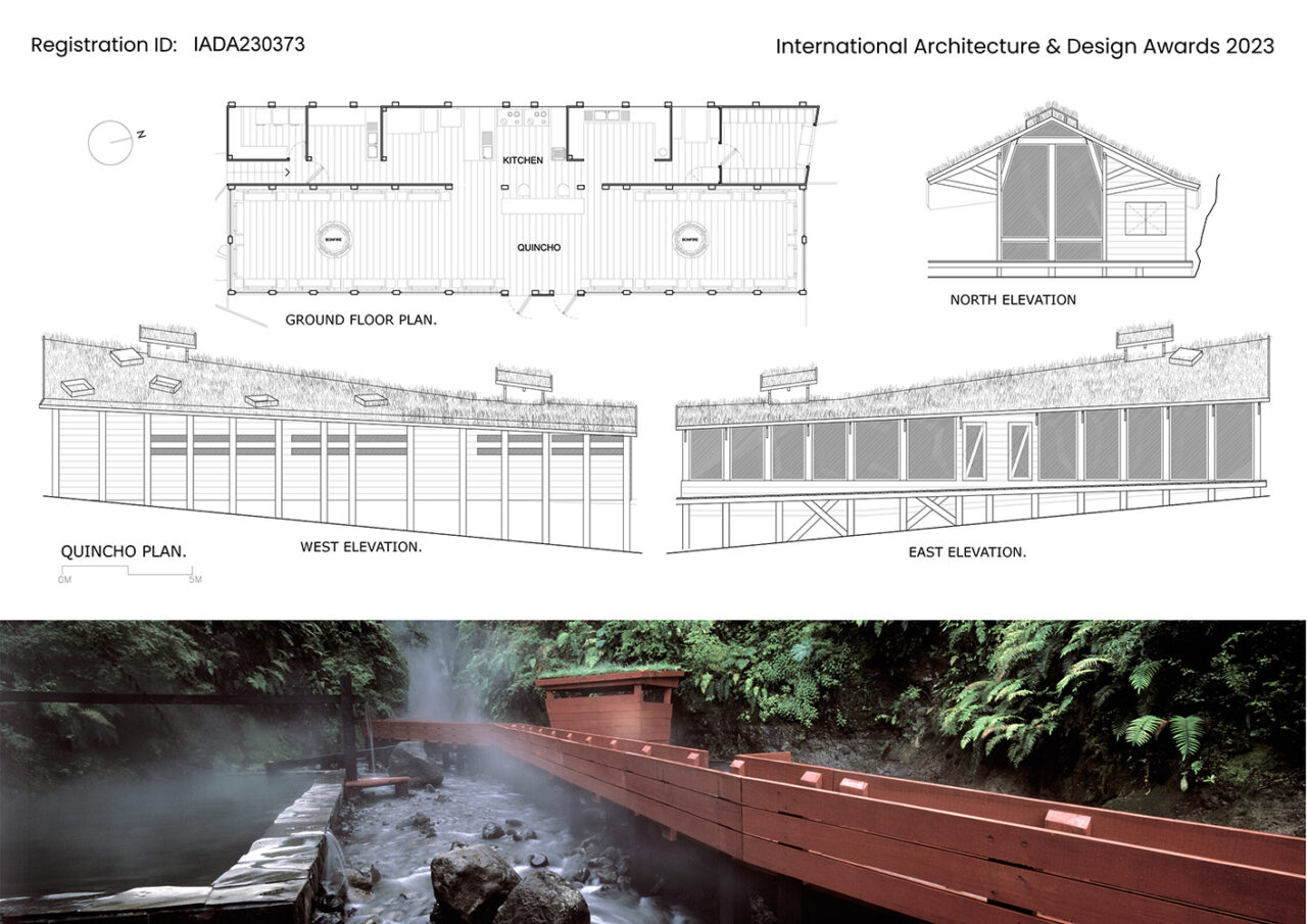 Geometric hot spring complex.