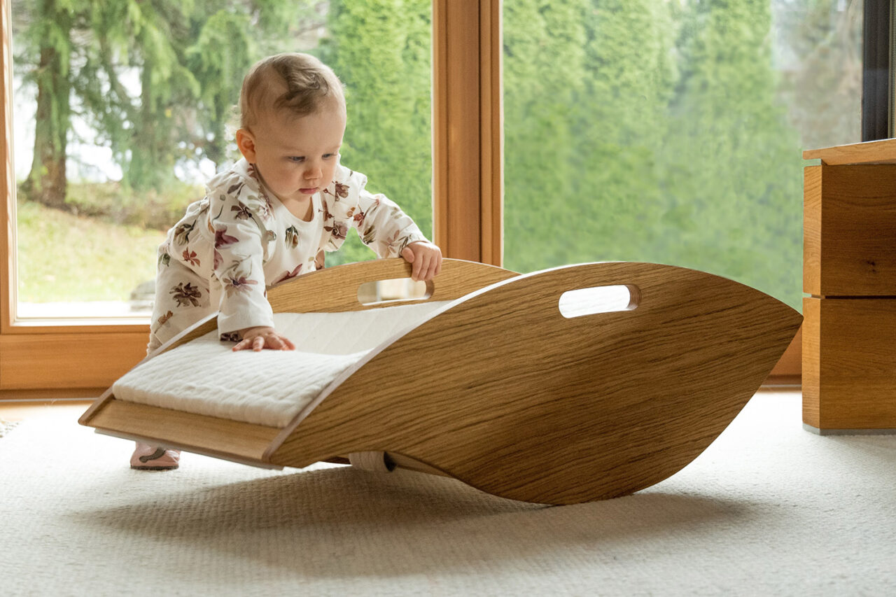 Babywelle - the ergonomic and sustainable babyrocker