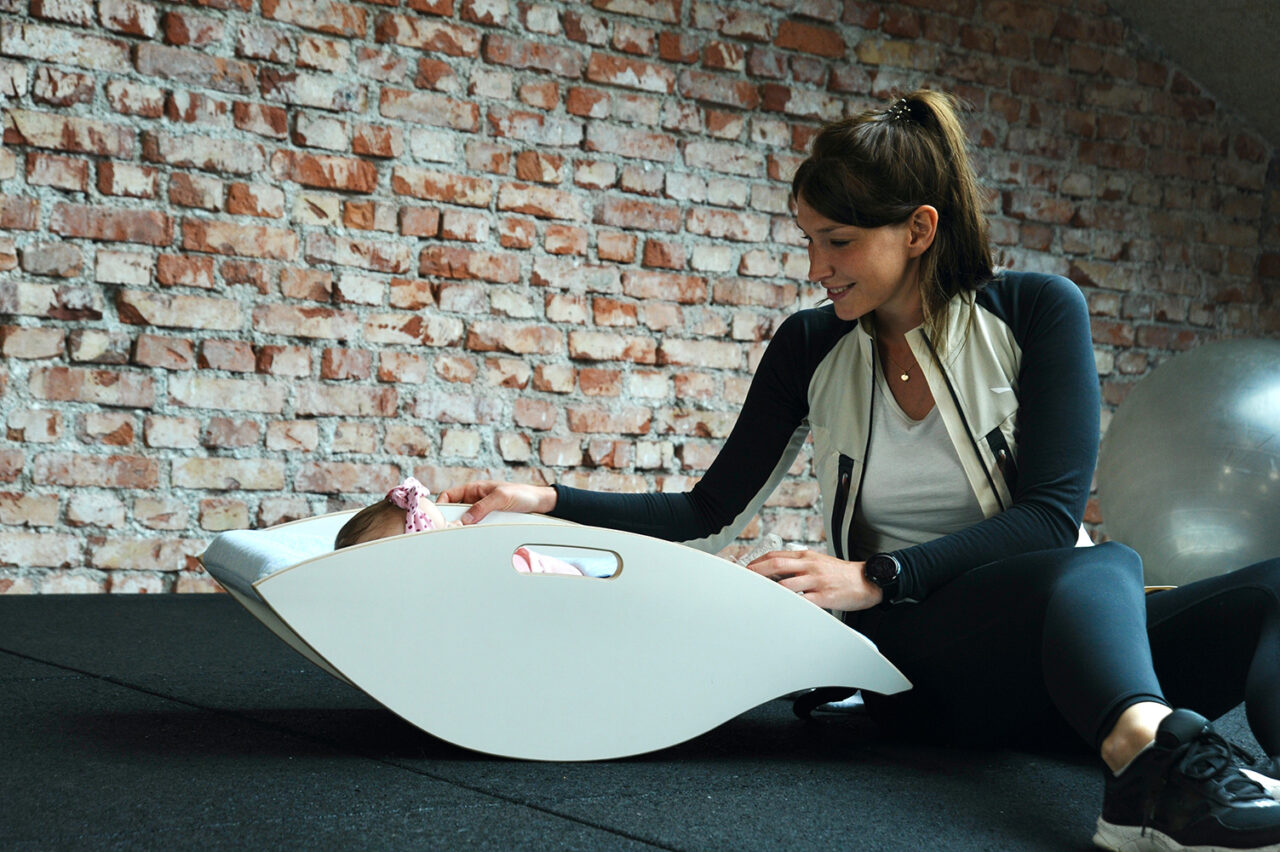 Babywelle - the ergonomic and sustainable babyrocker