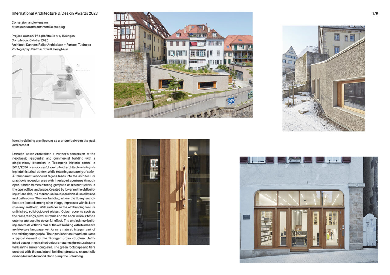 Extension and Reconstruction of a Residential Building in Tübingen