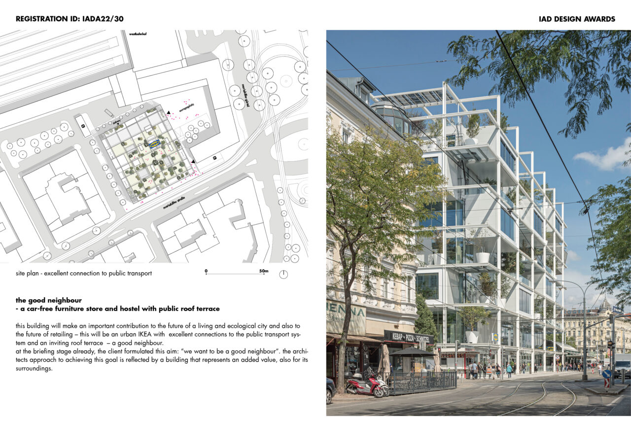 IKEA the good neighbour in the city of Vienna