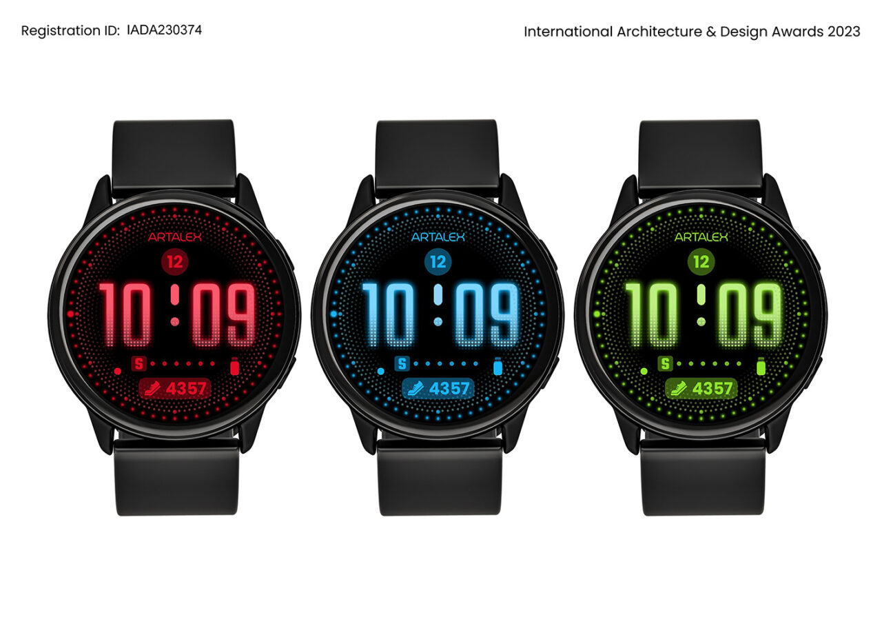 Cyber Element Smartwatch Face