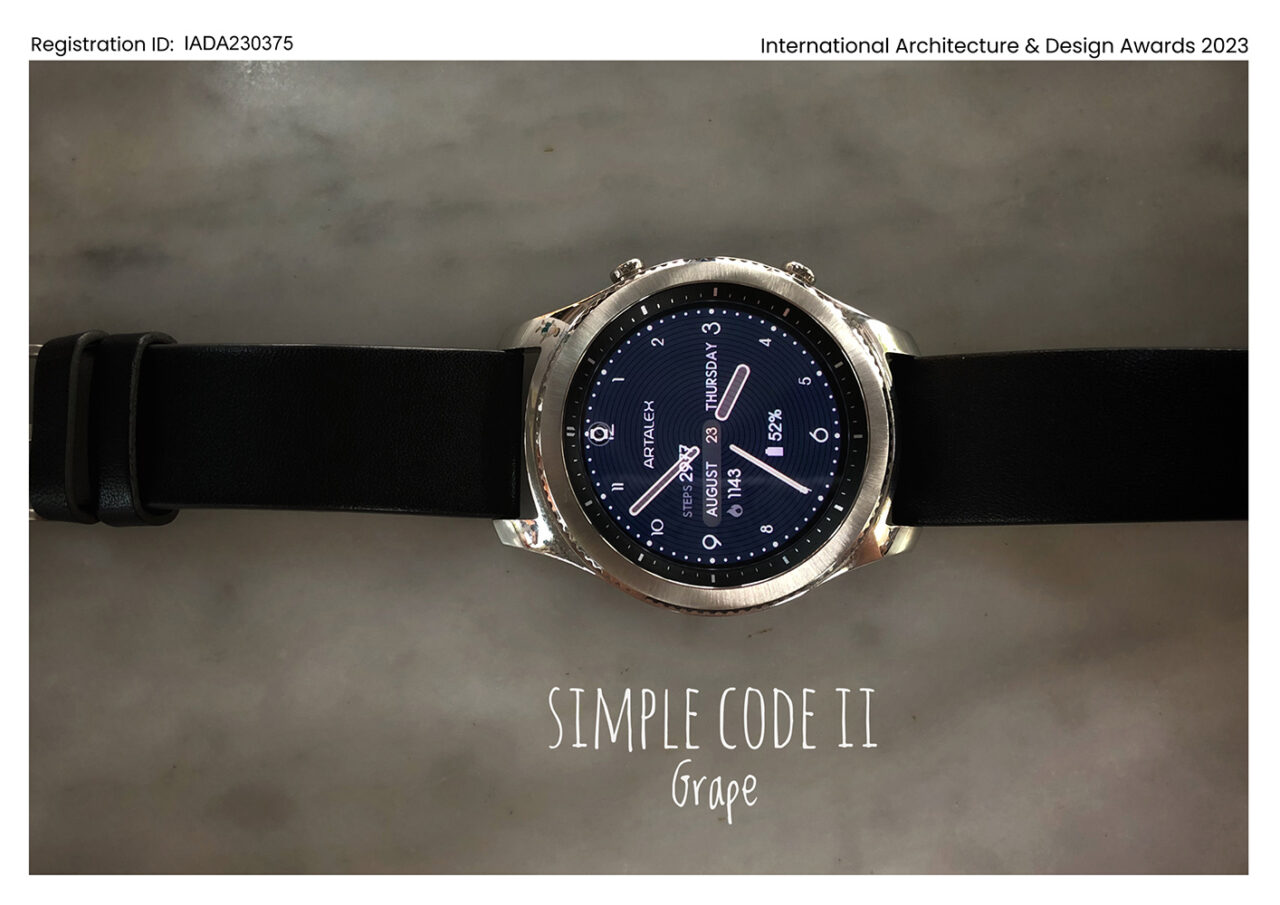 Simple Code II Smartwatch Face