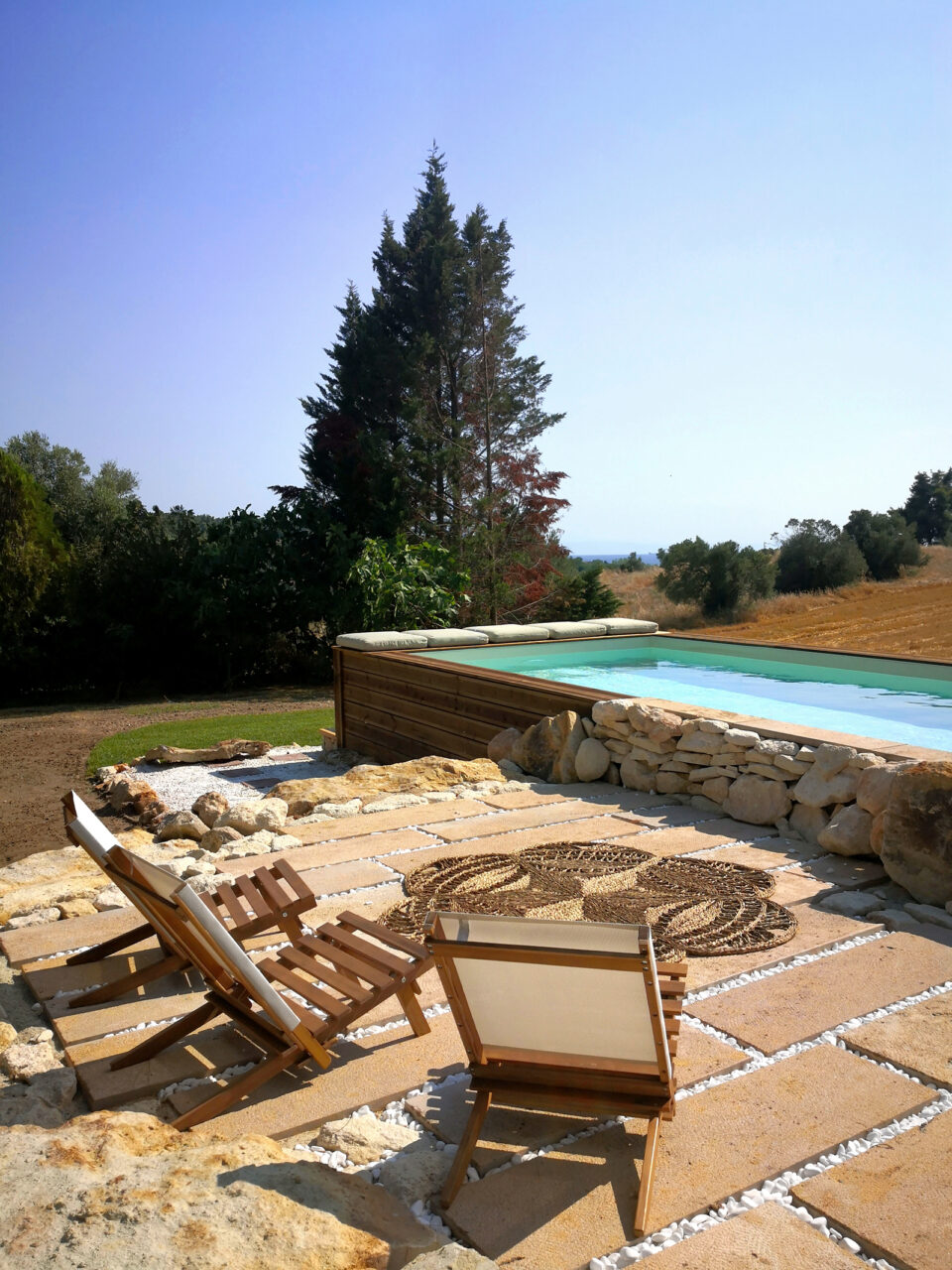 biophilic pool area design