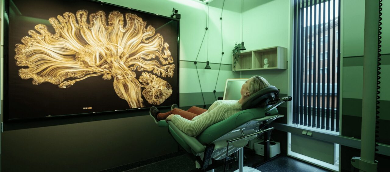 Showroom and patient room at Hospital