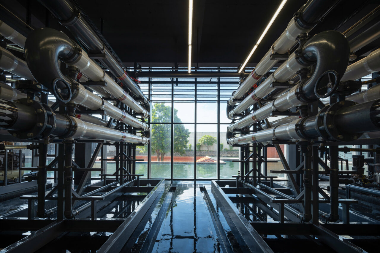 "Nirvana and Rebirth, Garden Factory" -- Expansion of Haikou Yanchunling Waste Leachate Treatment Station Phase II