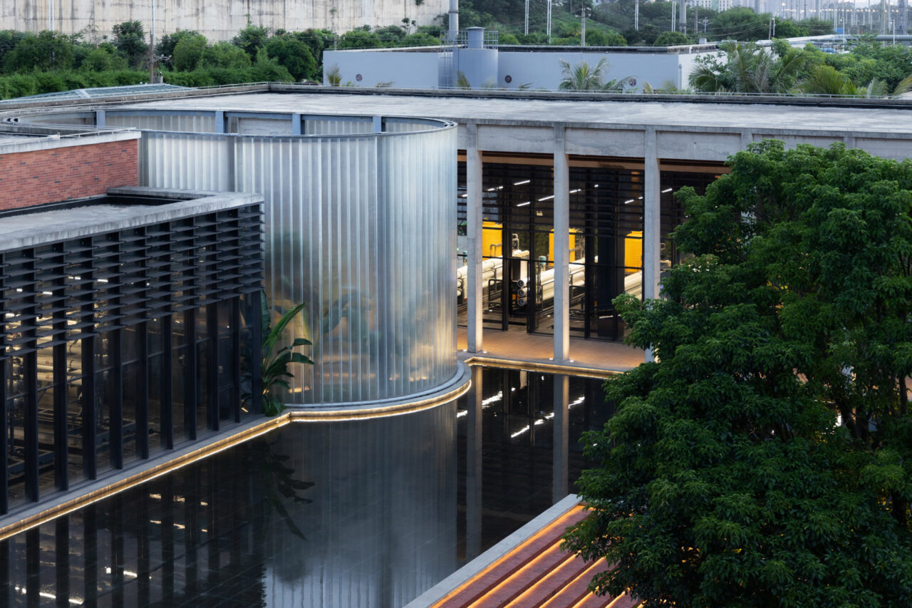 "Nirvana and Rebirth, Garden Factory" -- Expansion of Haikou Yanchunling Waste Leachate Treatment Station Phase II