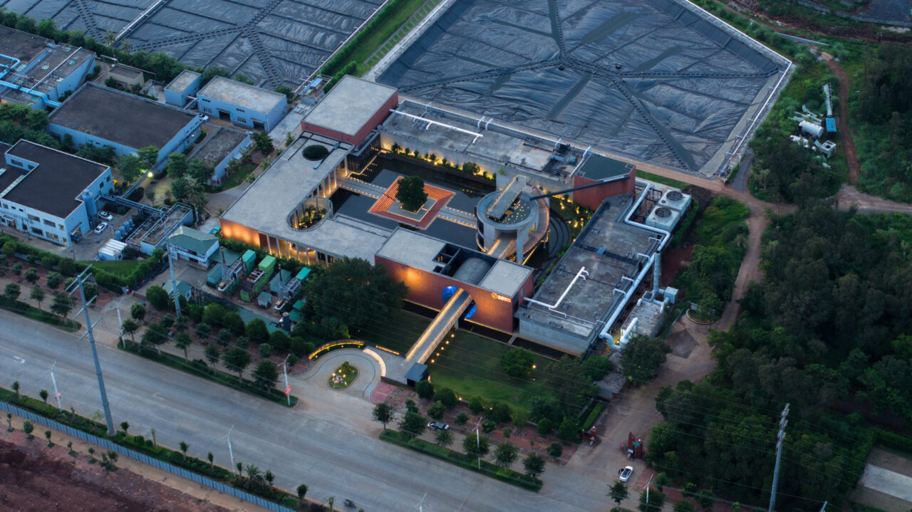 "Nirvana and Rebirth, Garden Factory" -- Expansion of Haikou Yanchunling Waste Leachate Treatment Station Phase II
