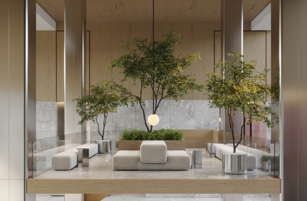 Public spaces in the Republic residential district