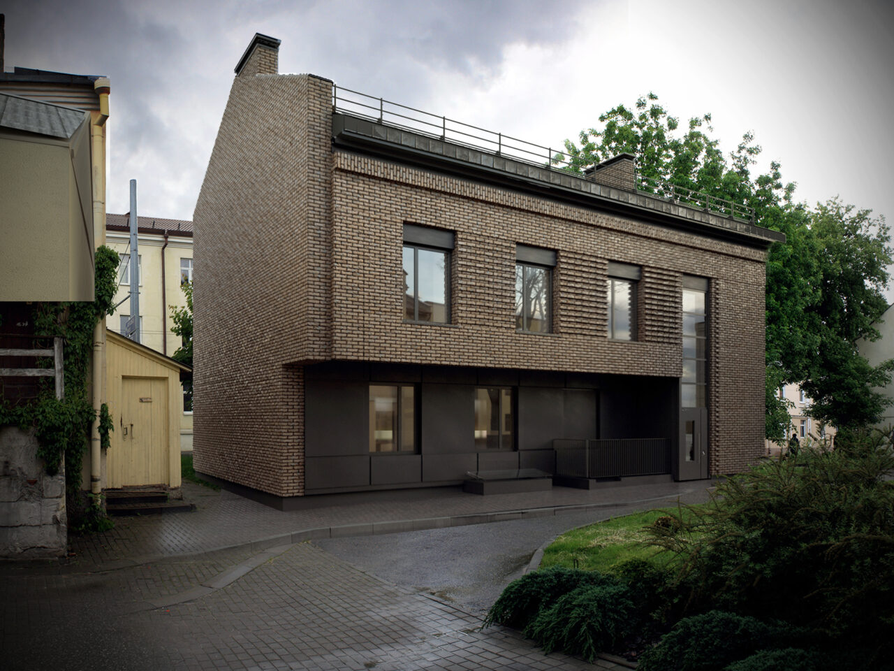 Public building in Grodno
