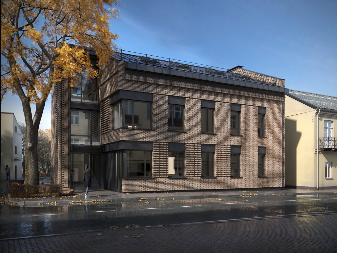 Public building in Grodno