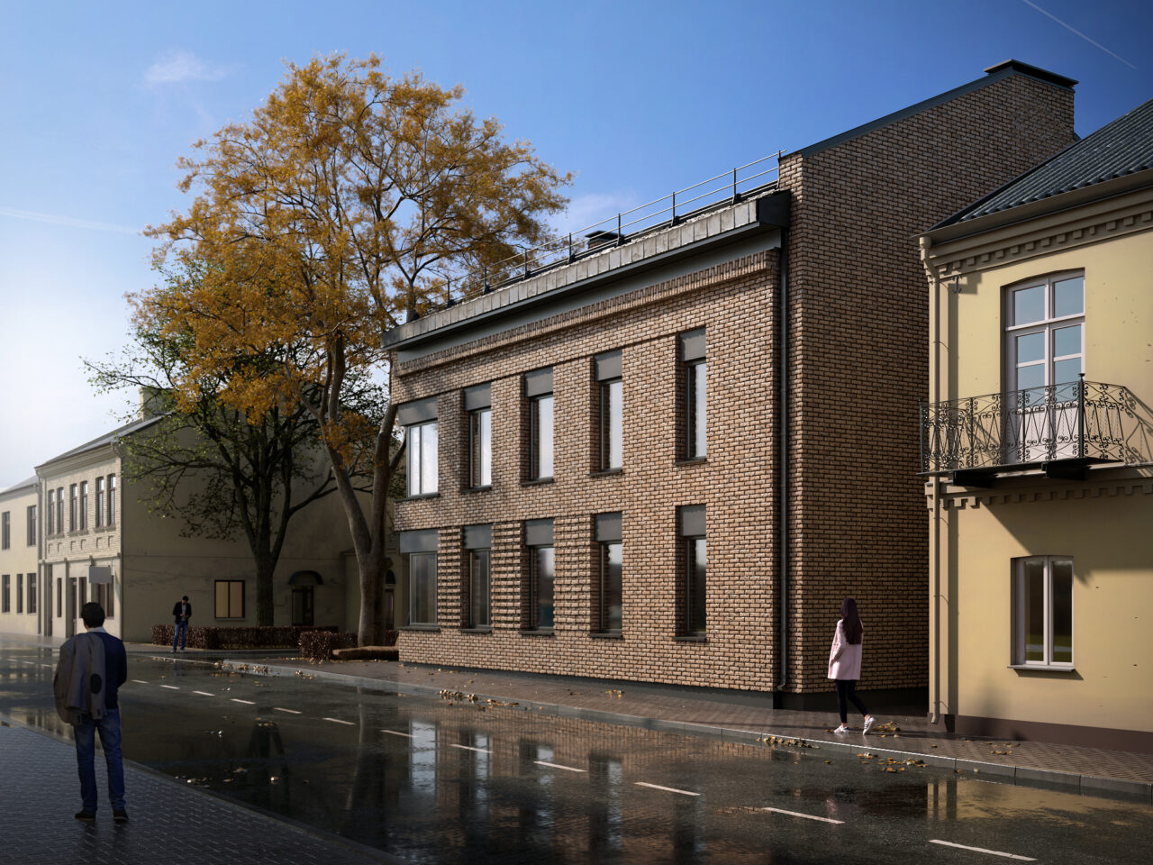 Public building in Grodno