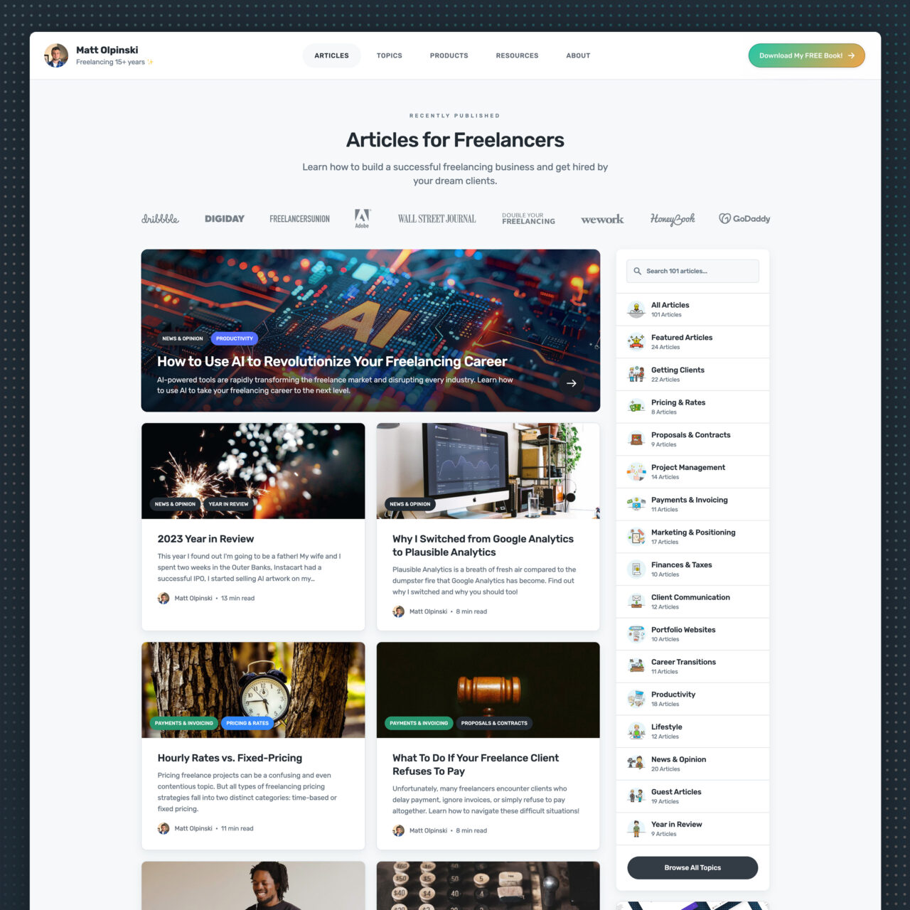 Blog & Newsletter