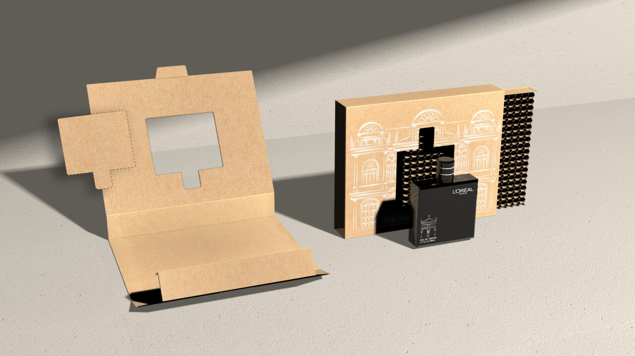 One piece of versatile and innovative packaging design