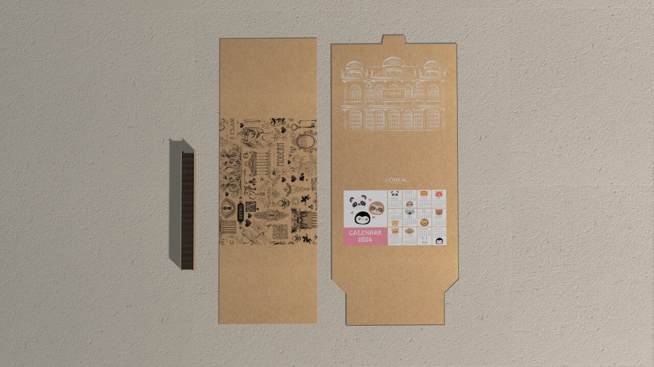One piece of versatile and innovative packaging design