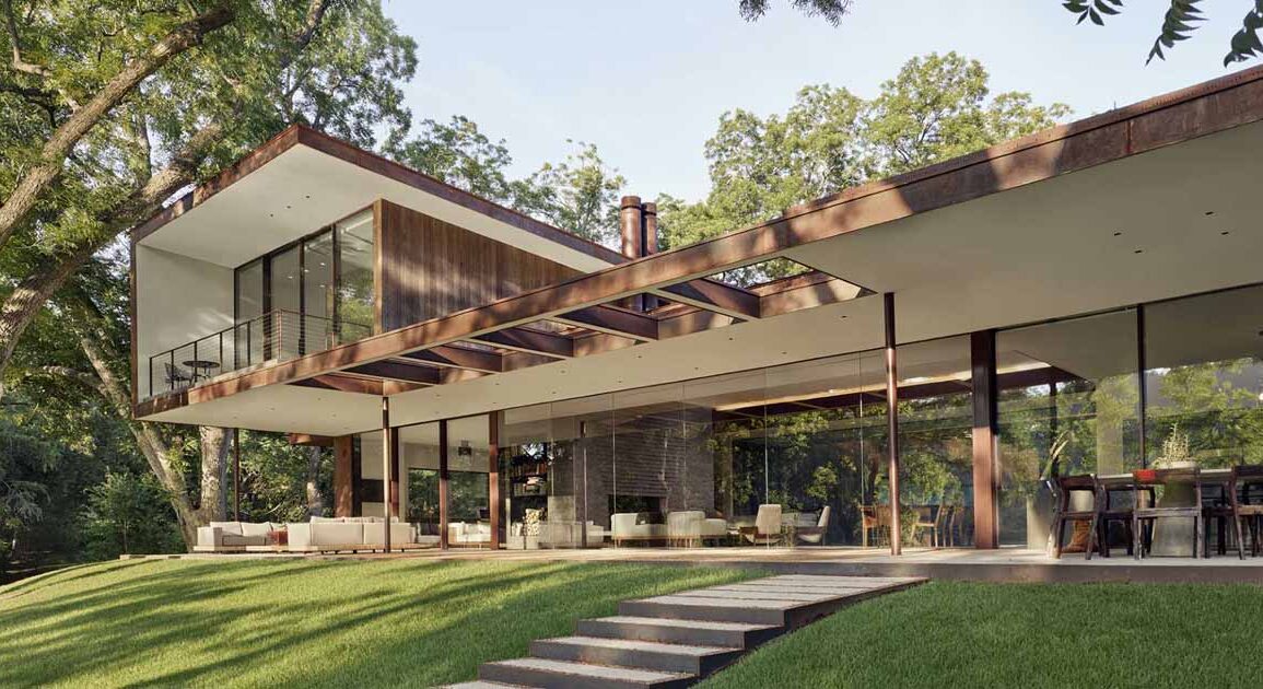weathered-steel-covers-the-exterior-of-this-modern-home-in-texas