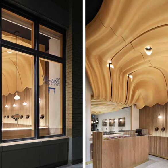 a-sculptural-ceiling-inspired-by-flowing-chocolate-can-be-seen-inside-this-store