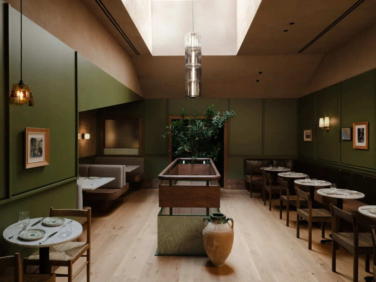 Massara, an Italian restaurant in the Flatiron district of Manhattan, New York