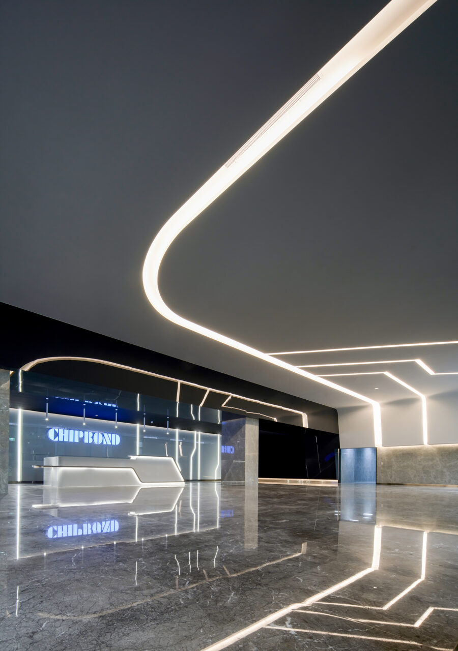 Chipbond Tech Headquarters Lobby Design