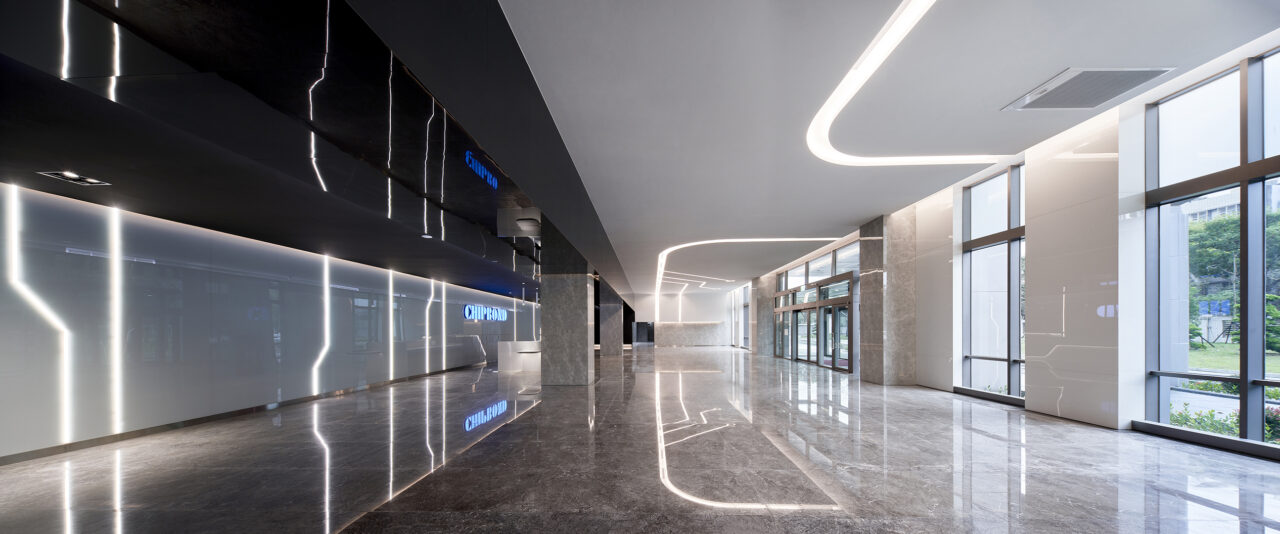 Chipbond Tech Headquarters Lobby Design