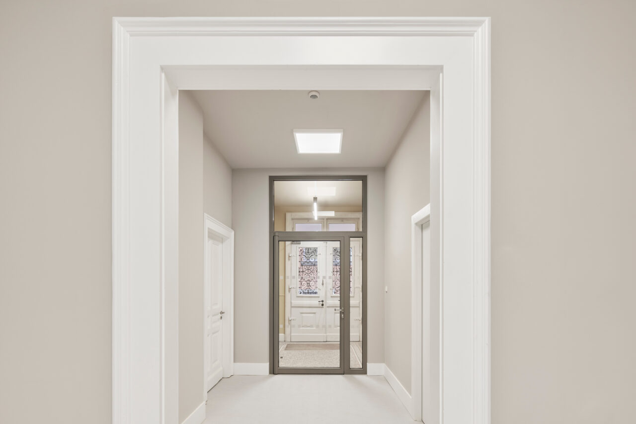 Conservation refurbishment and conversion of Planie children's house