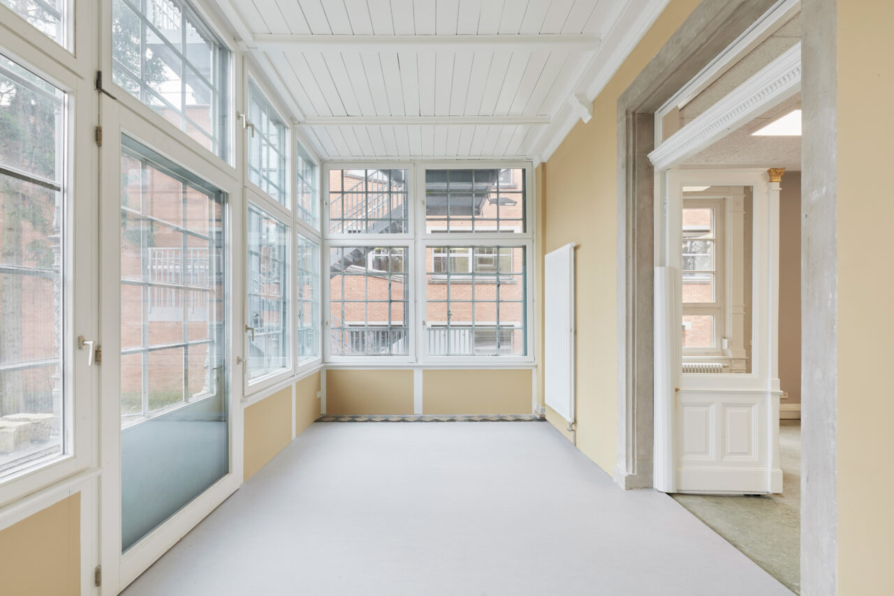 Conservation refurbishment and conversion of Planie children's house