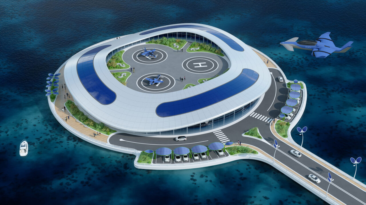 Hamamelis / Smart Hydrogen Vertiport