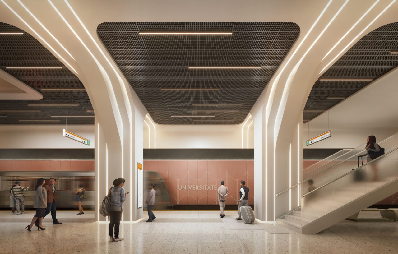 The extension of Bucharest Metro Line 5