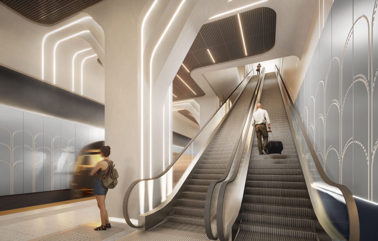 The extension of Bucharest Metro Line 5
