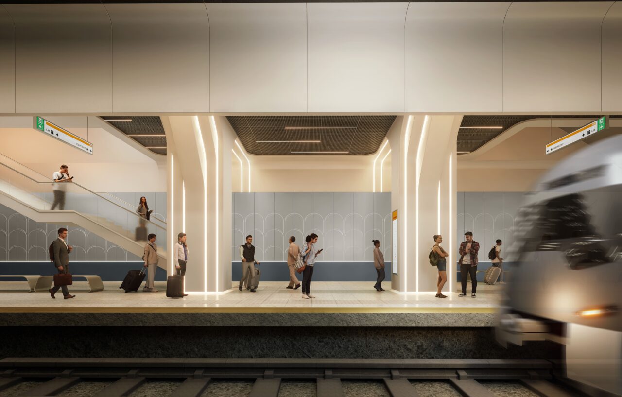 The extension of Bucharest Metro Line 5