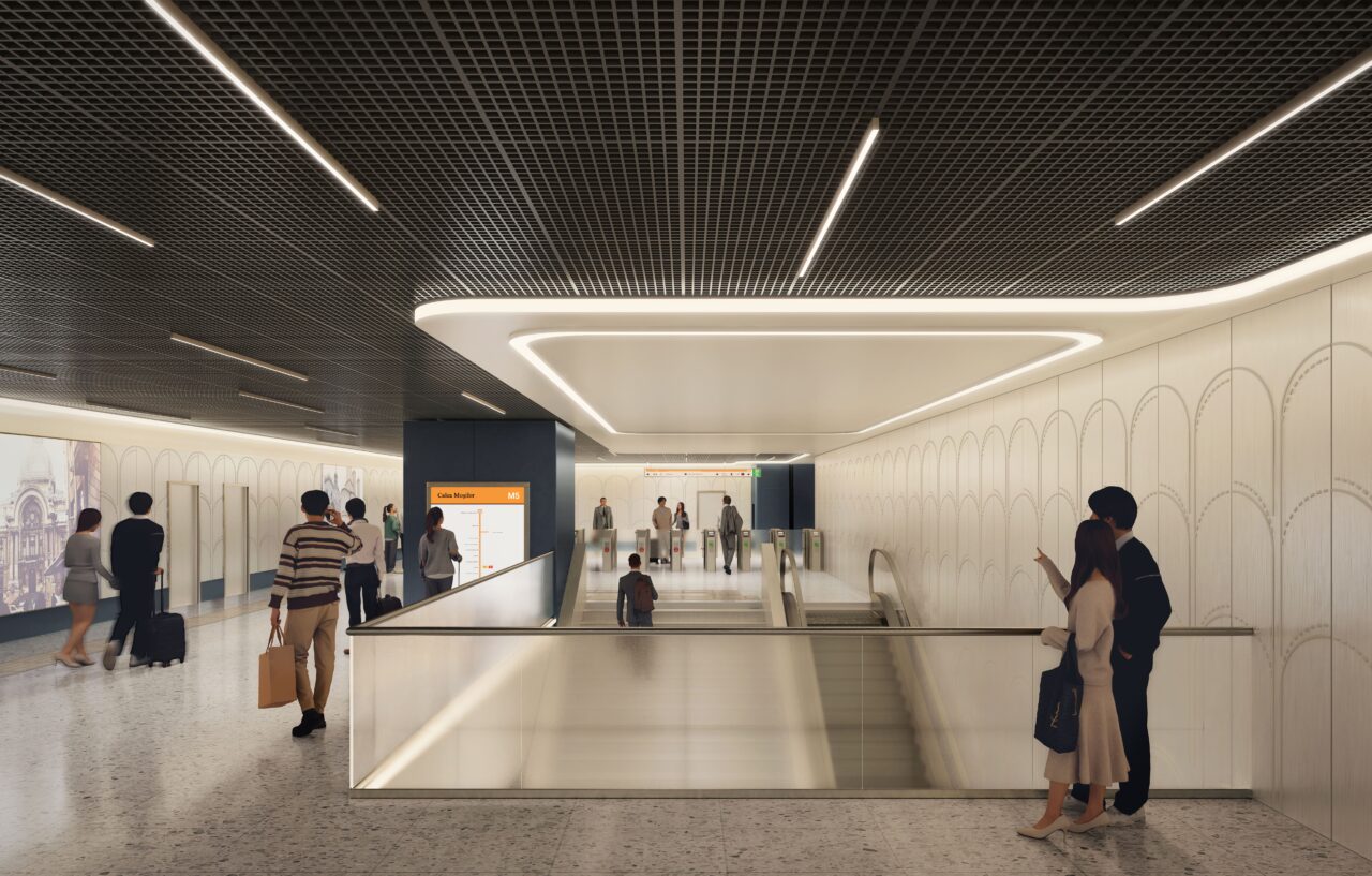 The extension of Bucharest Metro Line 5