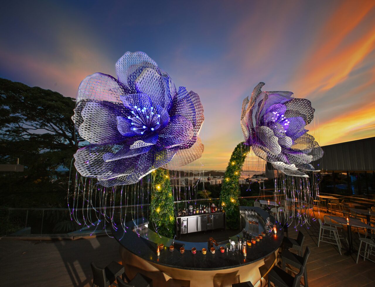 Dusk & The Mirabilis Bar @ Mount Faber Peak