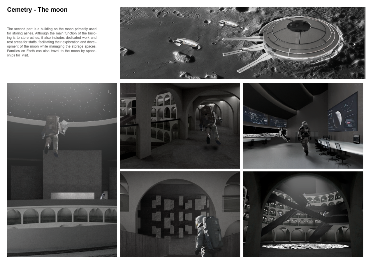 "Fly Me To The Moon" -- The future of funerals