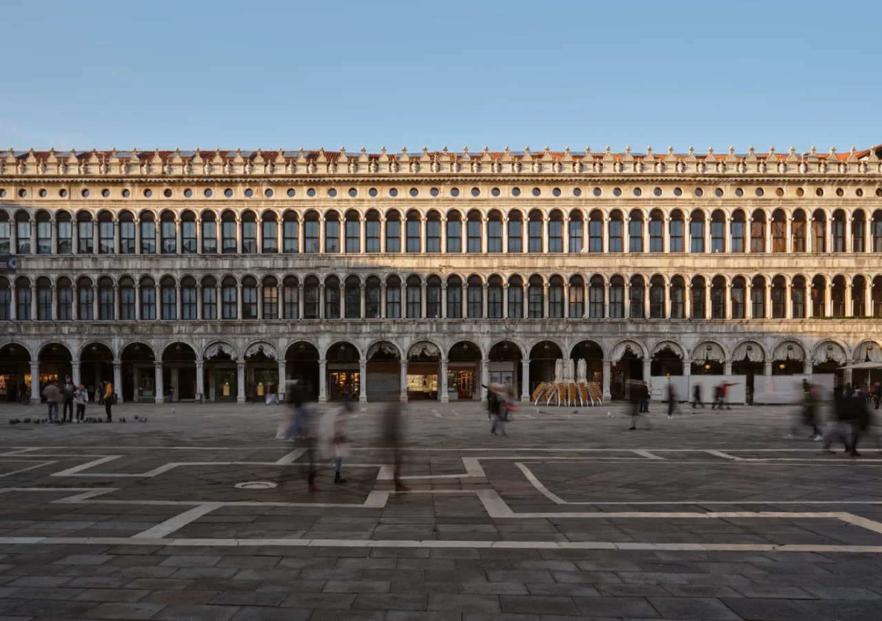 The Procuratie on Piazza San Marco in Venice, home of the new San Marco Art Centre