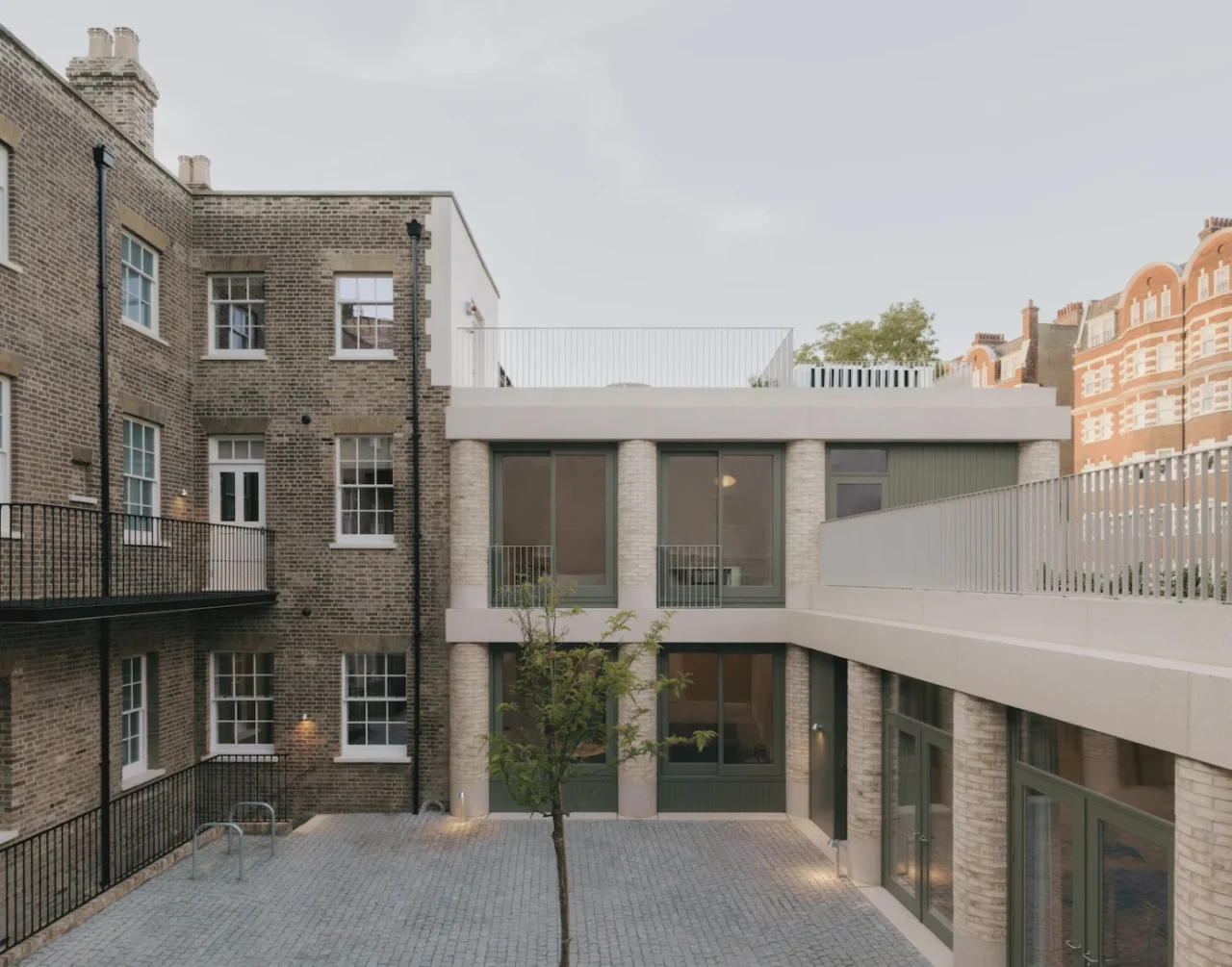 Former St John's Wood police station in London converted into nine rental apartments