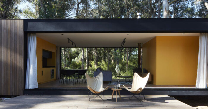 Inside a Small Forest Home that blends Mid-Century Style with Nature ...