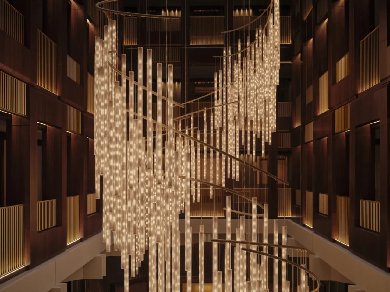 Atrium of The Chancery Rosewood hotel