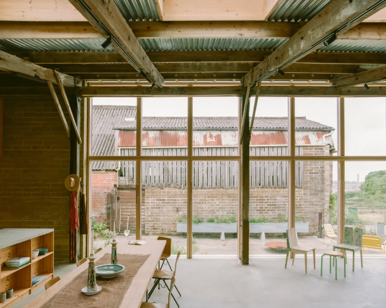 South Barn, a converted mid-20th-century barn near Cowes on the Isle of Wight