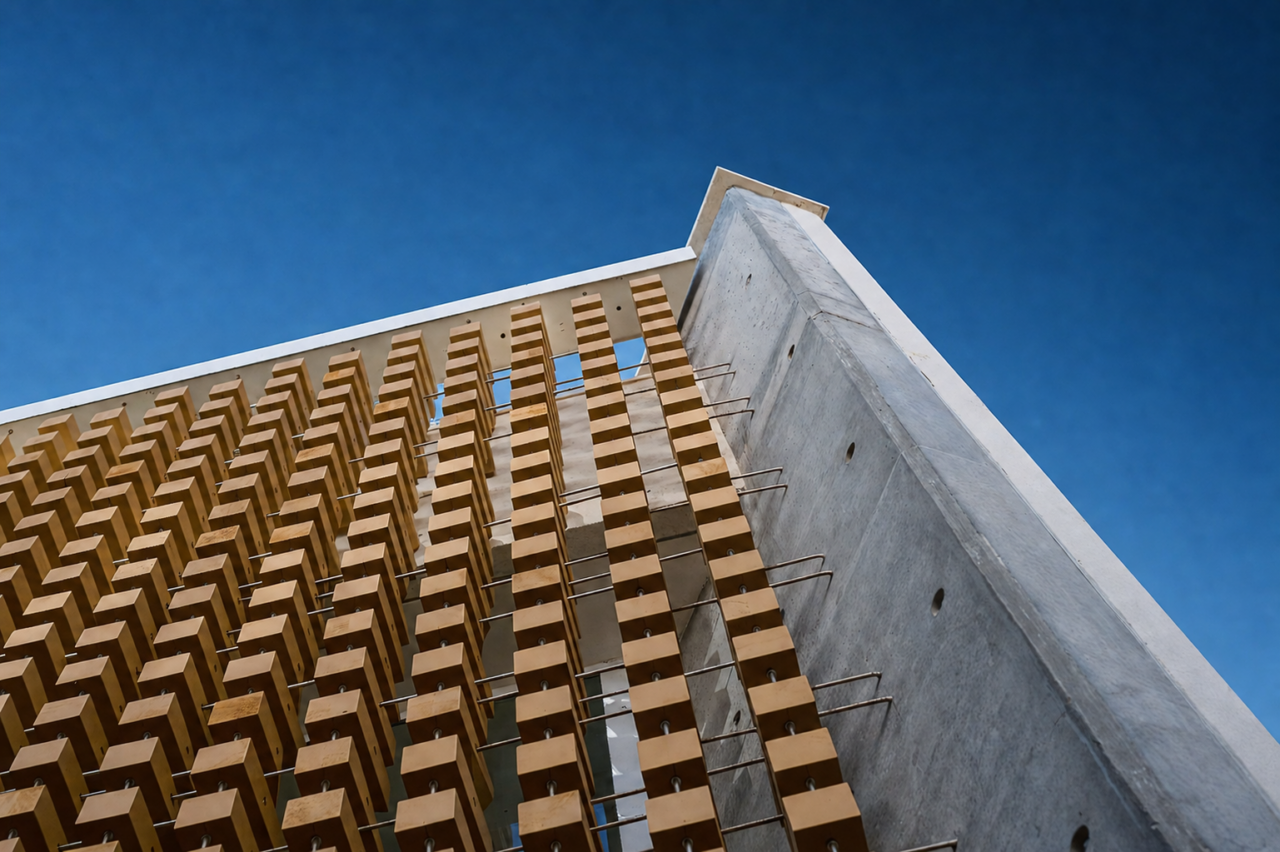 SECONDSKIN – Wooden Cube Mashrabiya