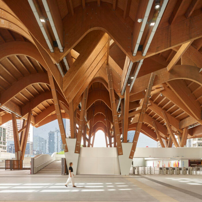 Naples Underground Central Station by Miralles Tagliabue - EMBT, Gold, IADA 2026