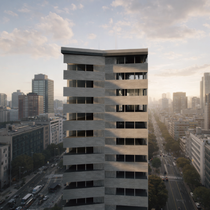 Double Face: Facades as Architectural Responses to Mixed-Use Functions by Huang Shih Chi, Platinum, IADA 2026