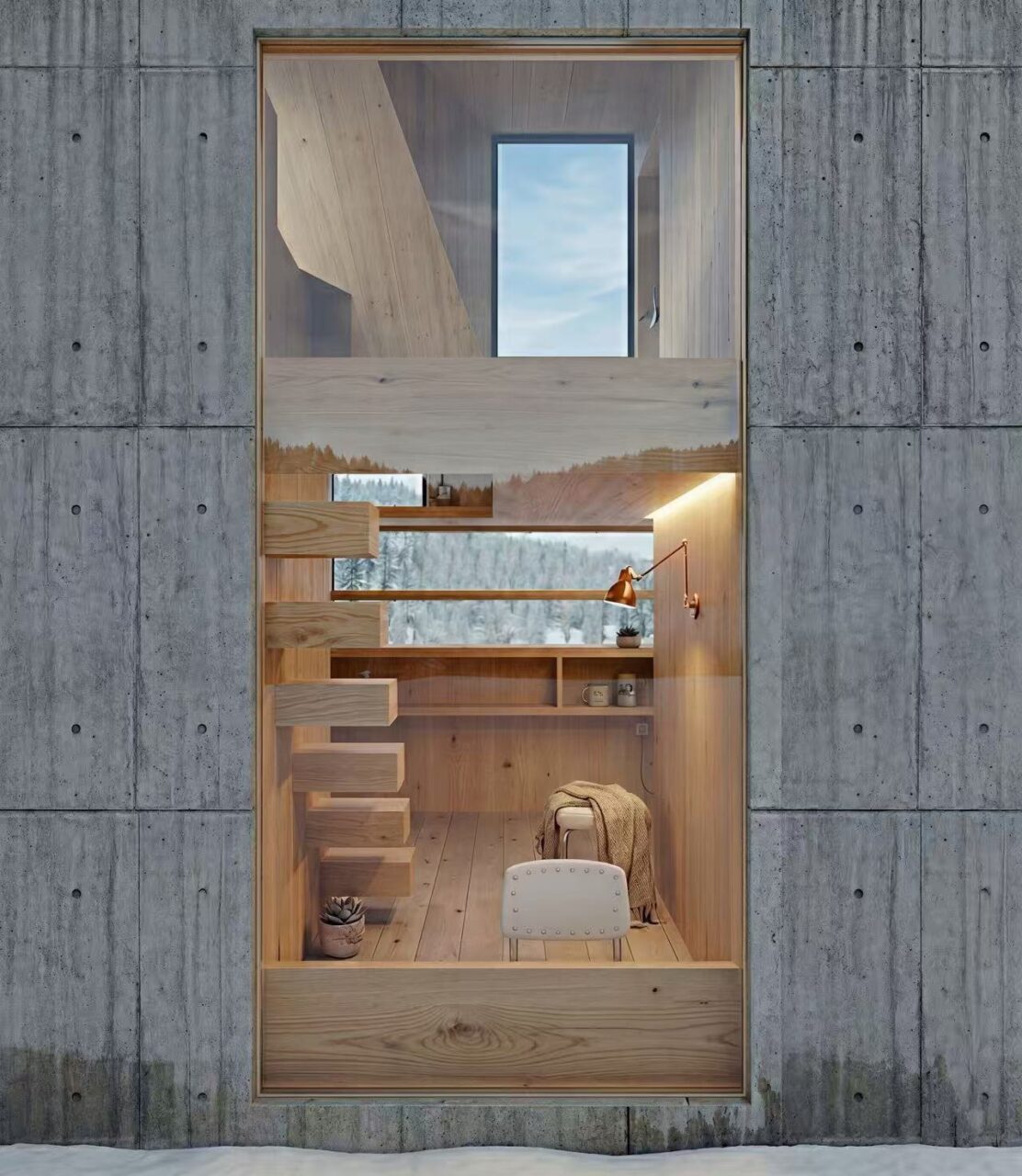 Summit Interlock Cabin
